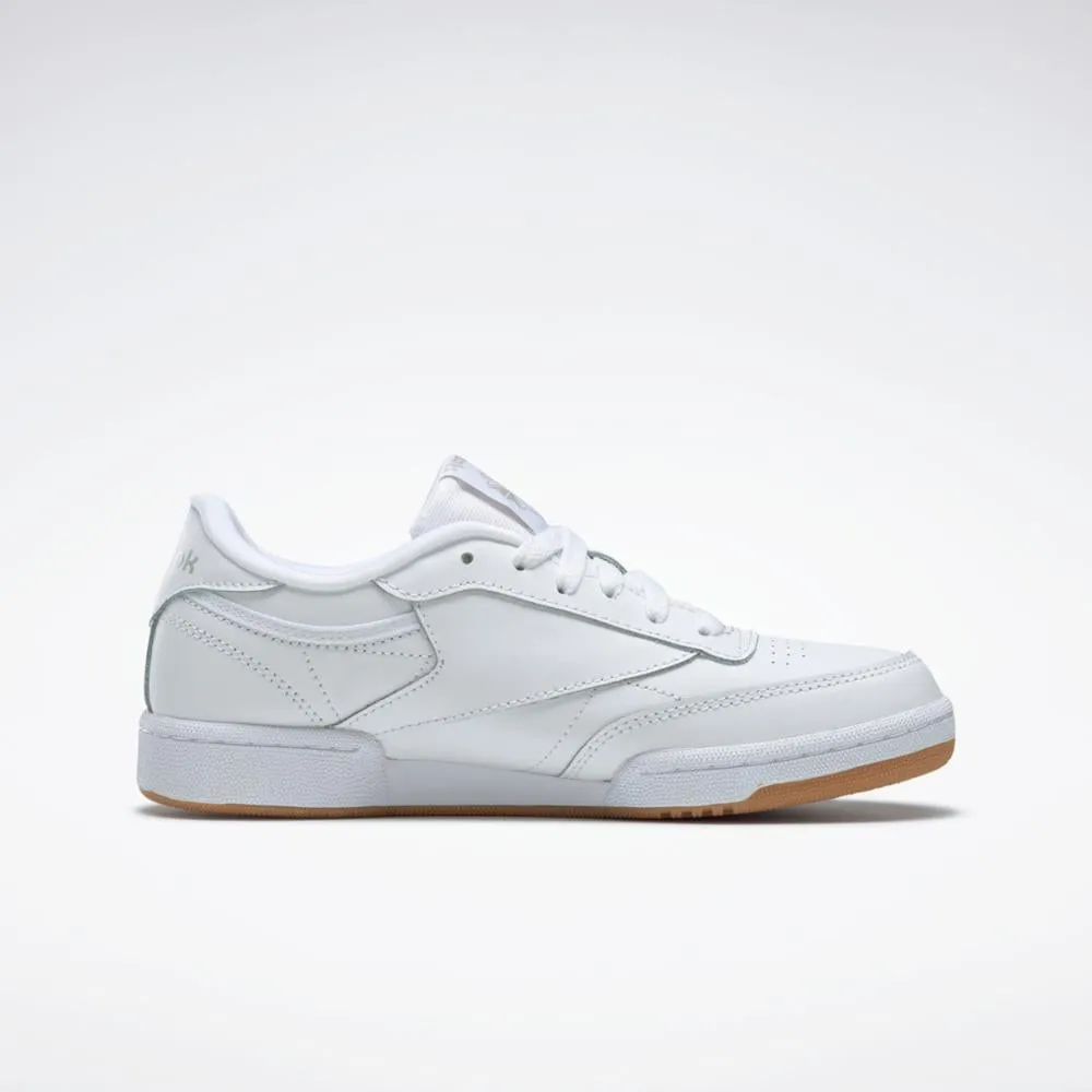 Reebok Footwear Kids CLUB C JUNIOR WHT/GUM-INT