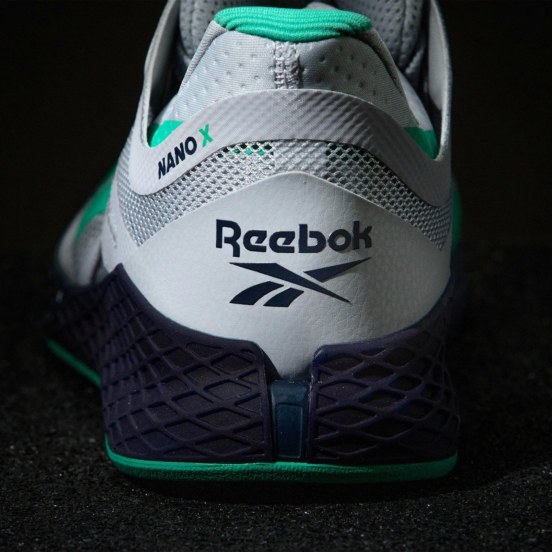 Reebok - Nano X - Men's - COLD GREY/VECTOR NAVY/WHITE