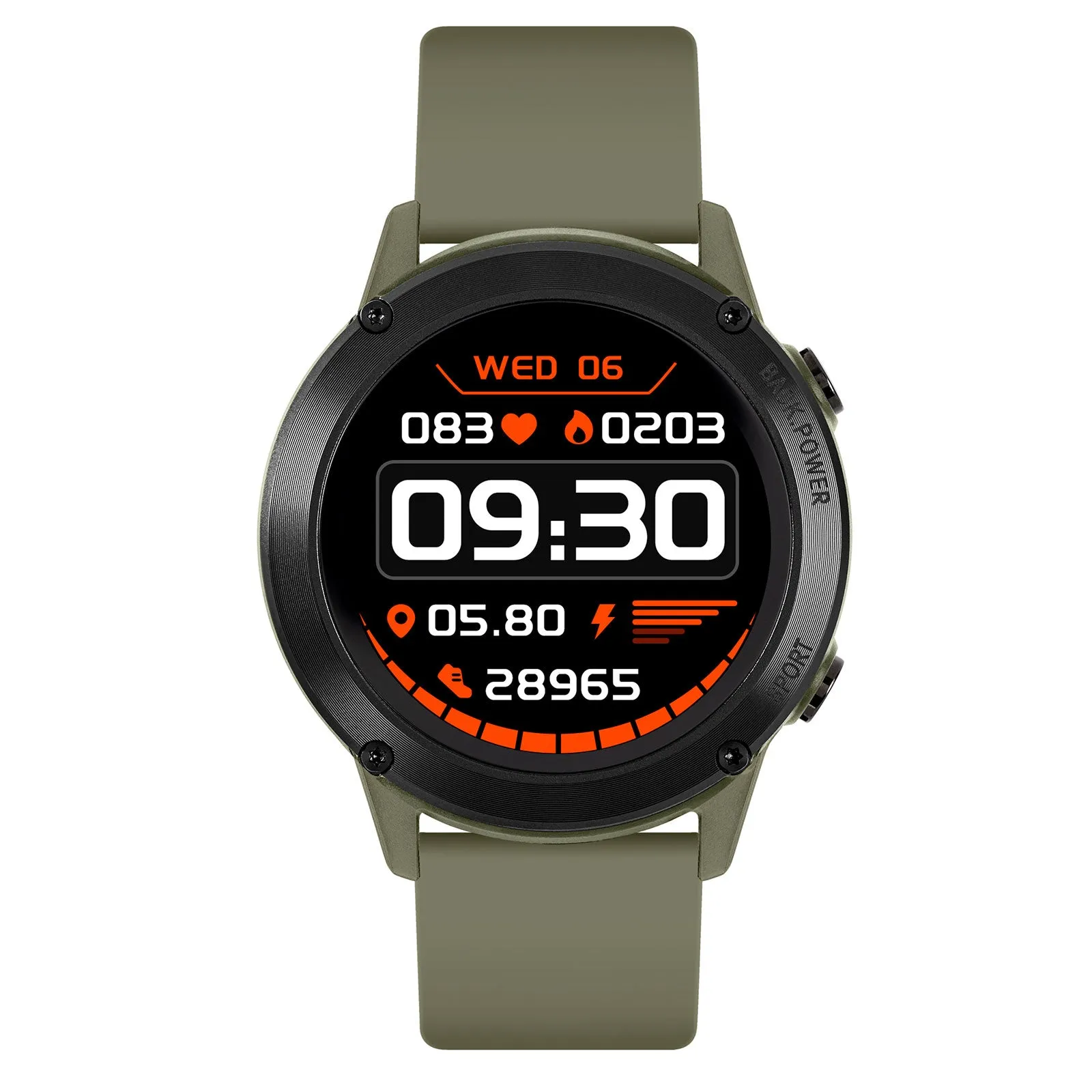 Reflex Active Series 18 Khaki Smart Watch