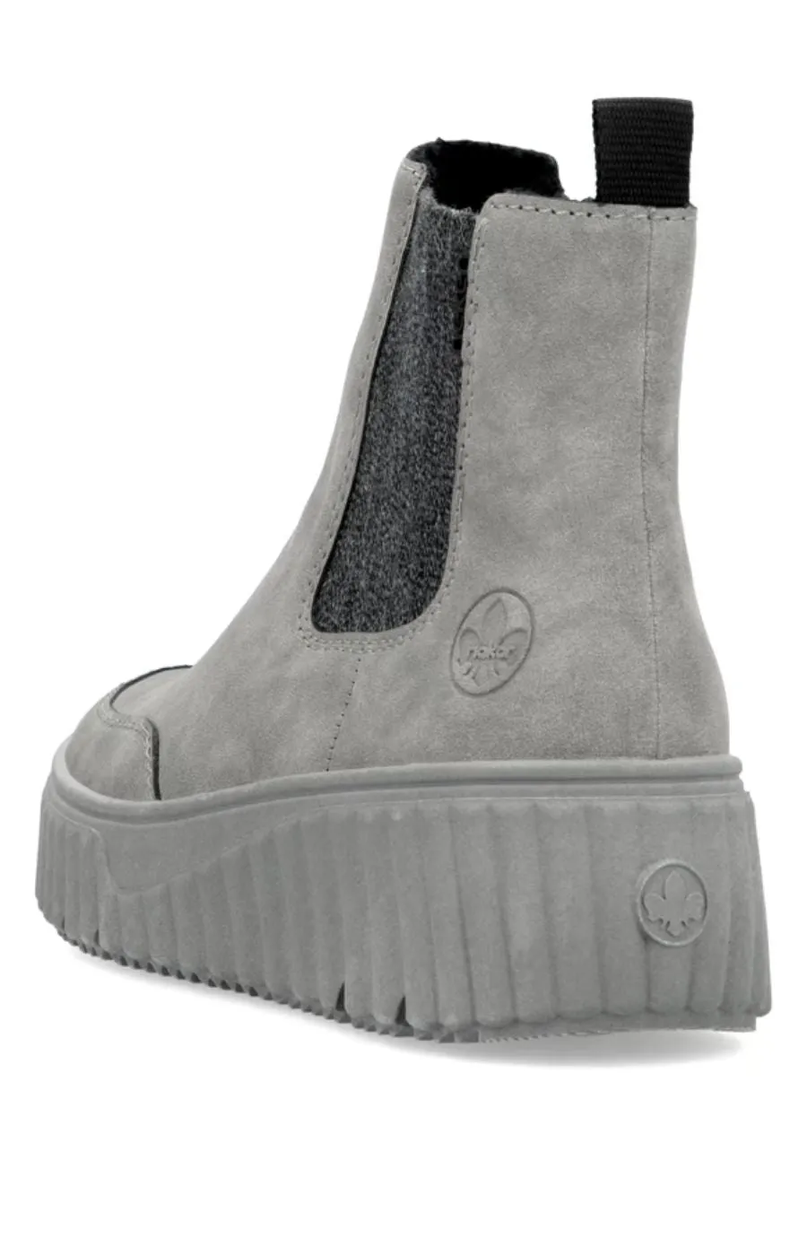 Rieker Chelsea Boot in Grey