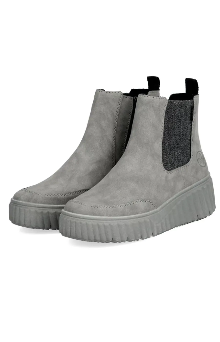 Rieker Chelsea Boot in Grey