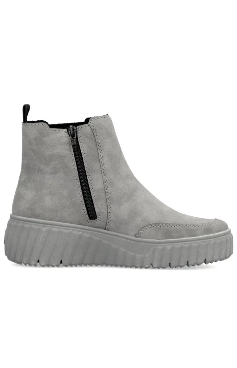 Rieker Chelsea Boot in Grey