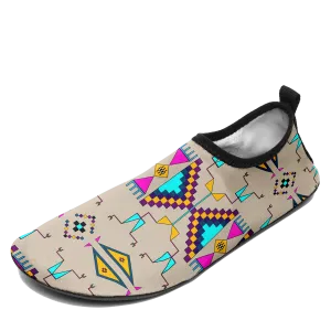 Rite of Passage Sand Kid's Sockamoccs Slip On Shoes