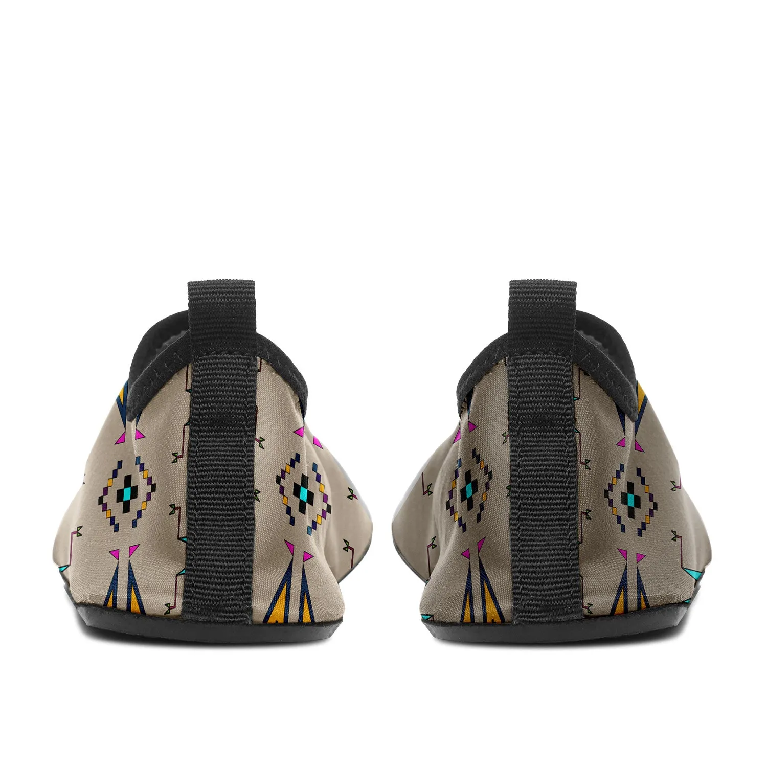 Rite of Passage Sand Kid's Sockamoccs Slip On Shoes