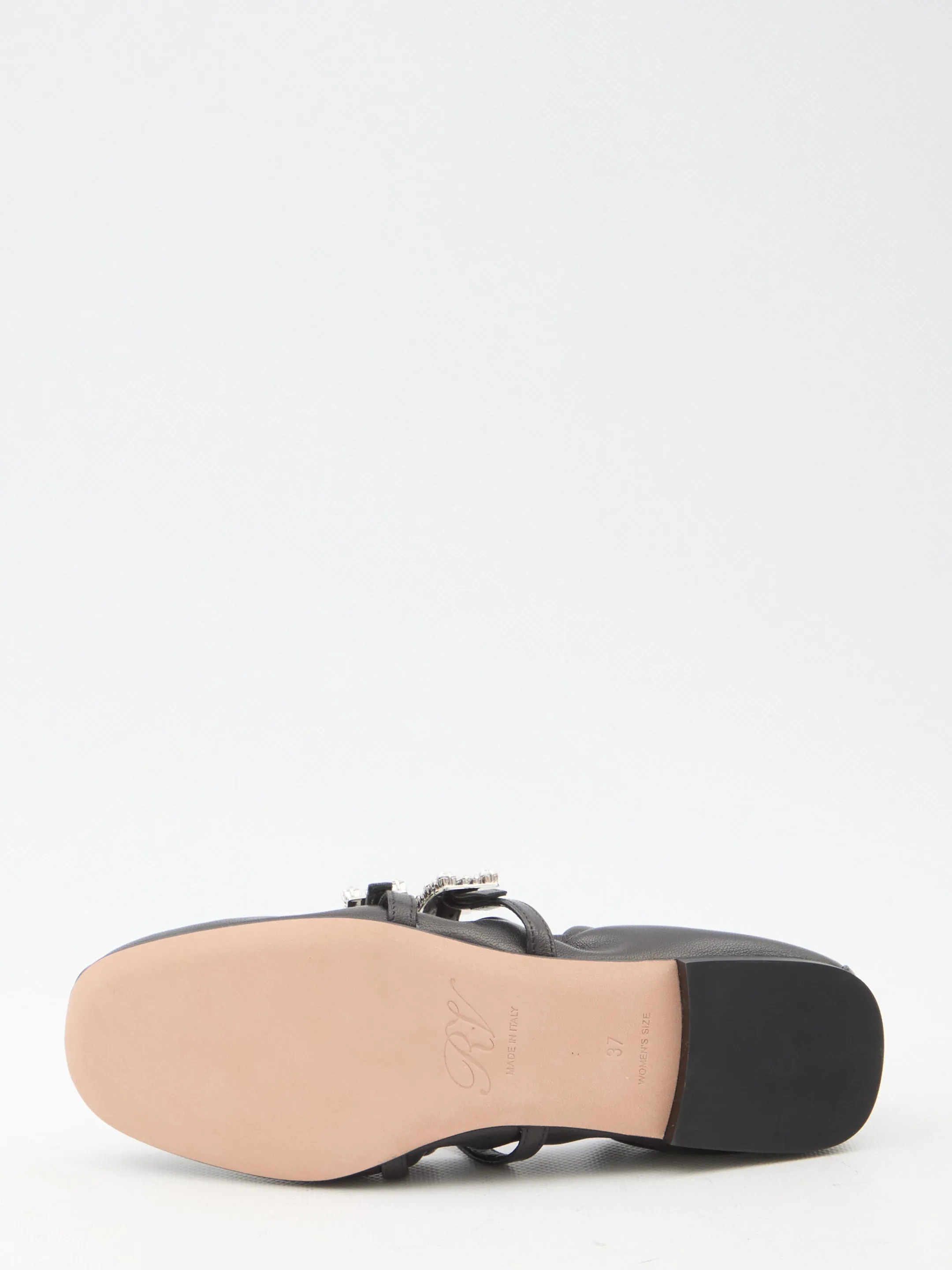 Roger Vivier Nappa Ballerinas With Straps