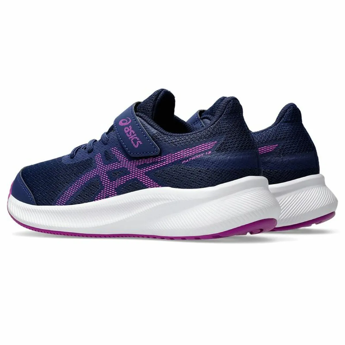 Running Shoes for Kids Asics Patriot 13 Ps Infantil Blue