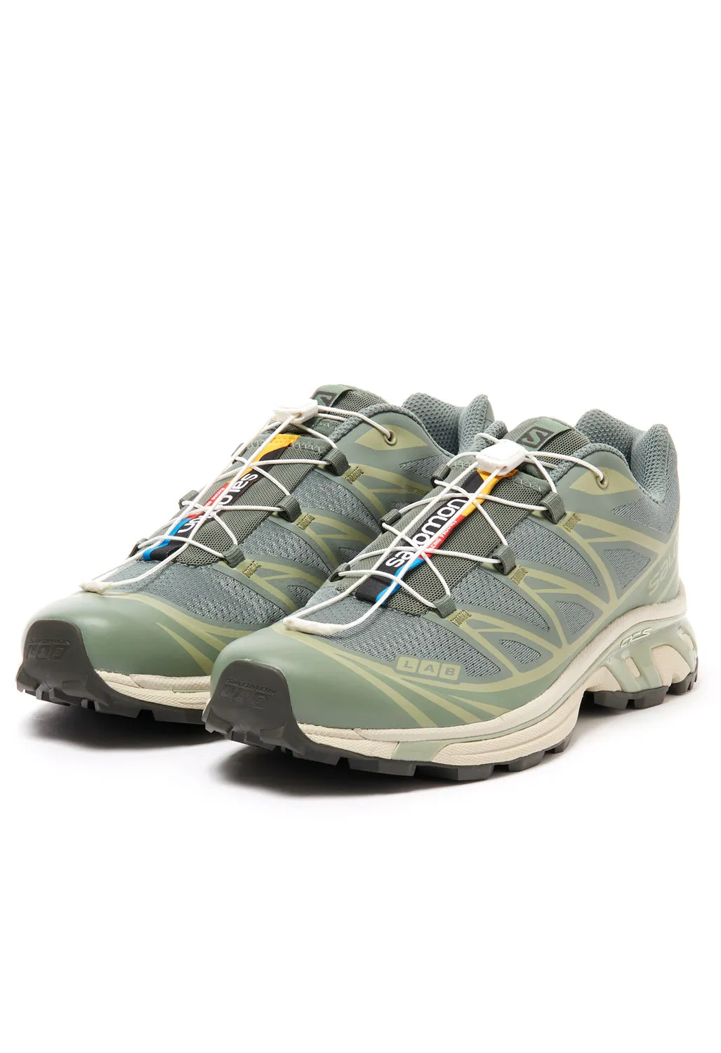 Salomon XT-6 Trainers - Laurel Wreath/Lily Pad/Desert Sage