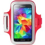 Samsung Galaxy S5 Sports Armband Case - Red