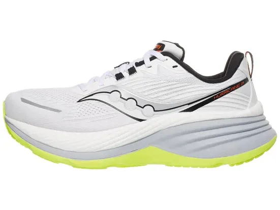 Saucony | Hurricane 24 | Men's | White/Black