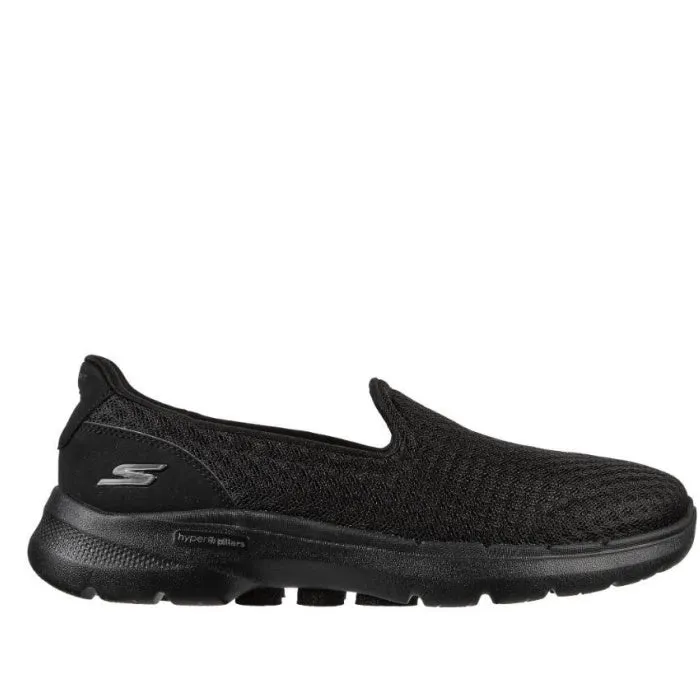 Skechers Go Walk 6 Big Splash All Black Slip on Clearance