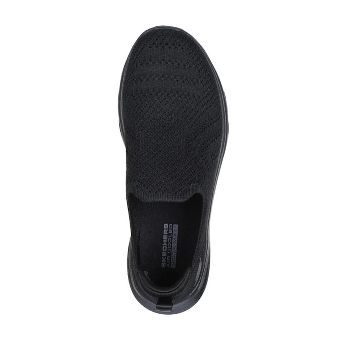 Skechers Go Walk 7 Amina Black Slip On Shoe