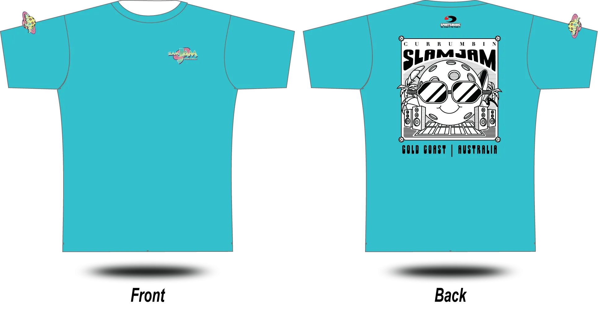 SLAM JAM - Tee (Teal)