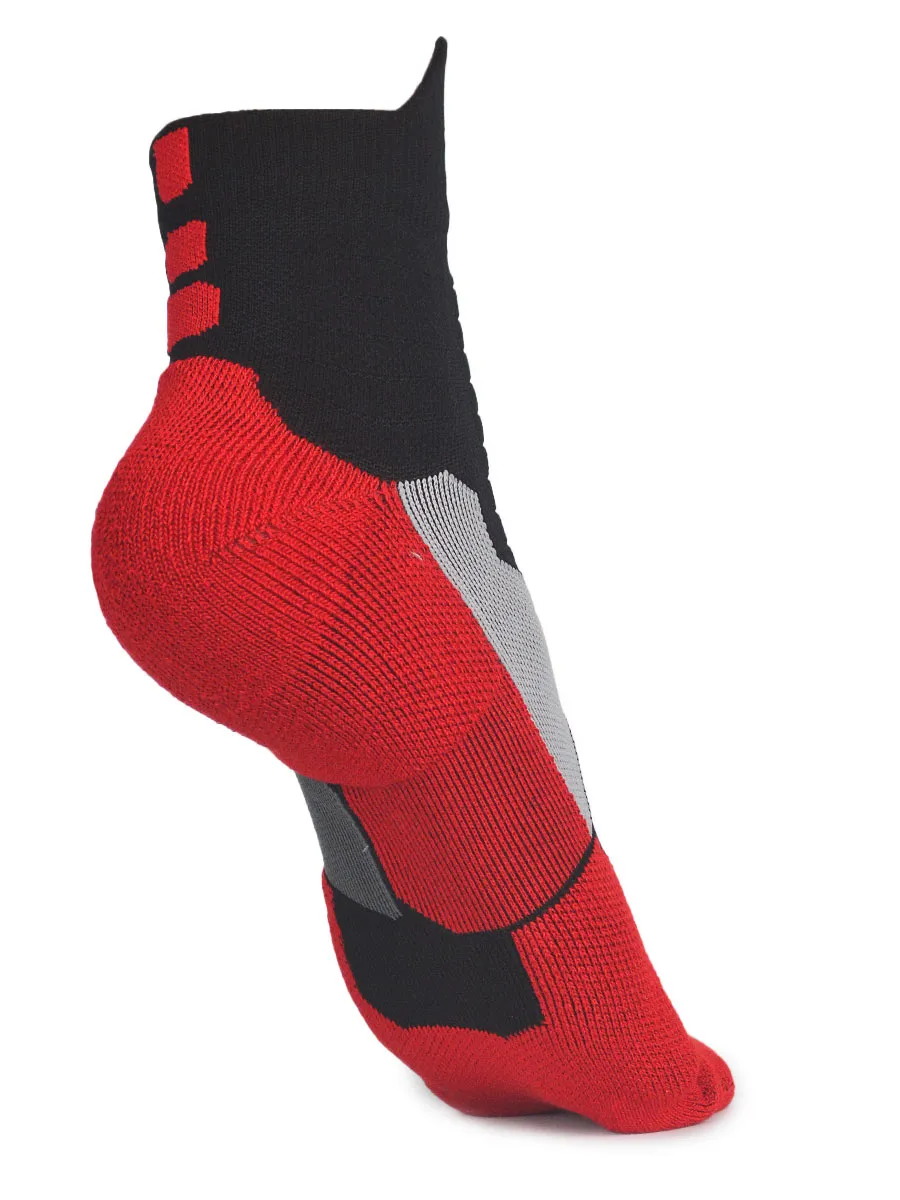 Socks - JCB - 3304 - Red / Black / Grey