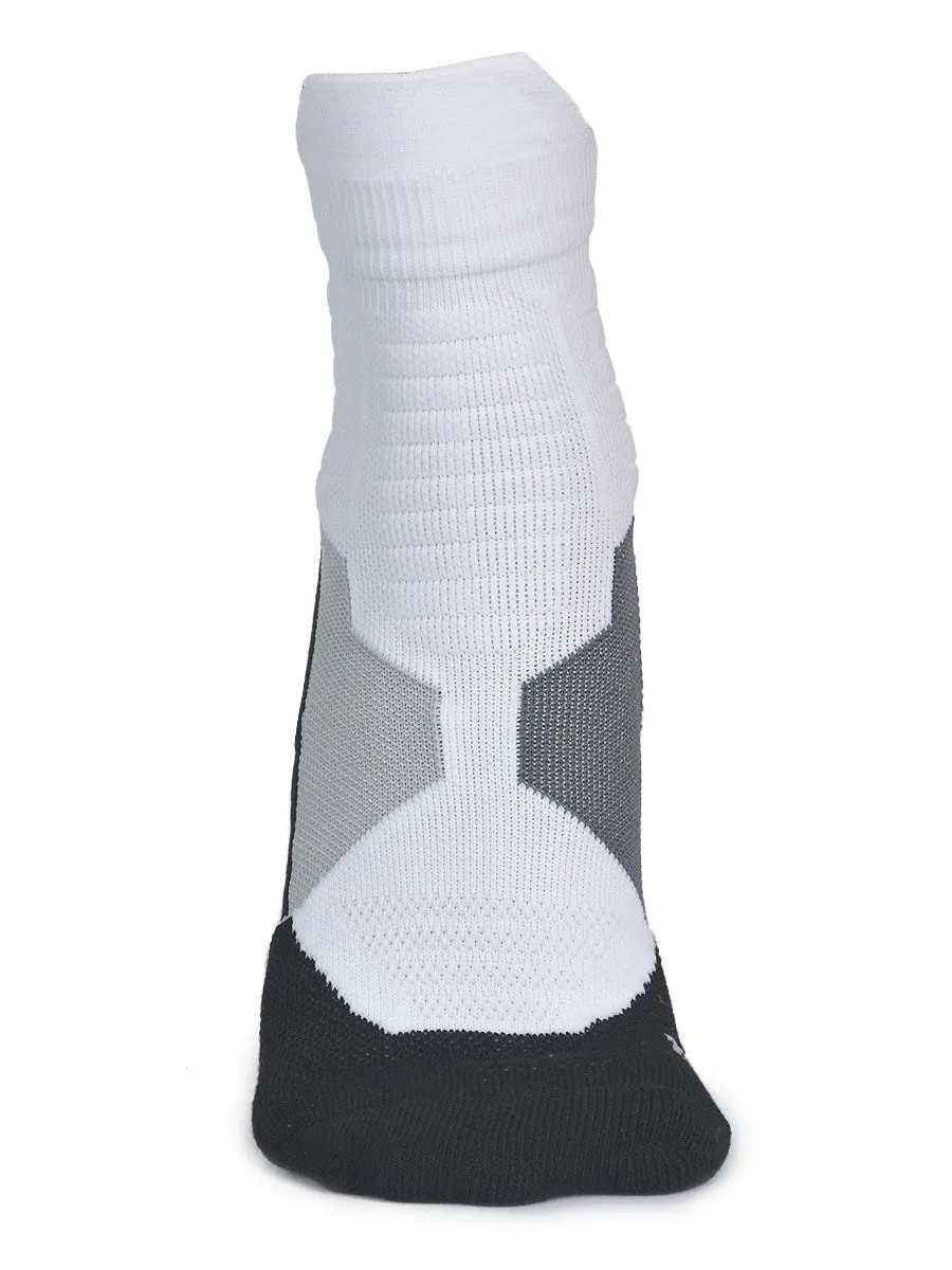 Socks - JCB - 3304 - White / Grey / Black