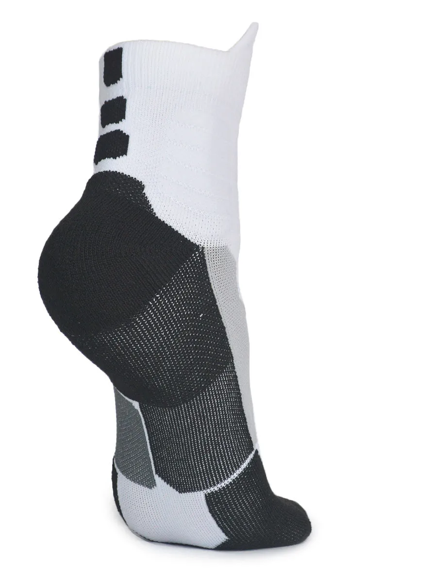 Socks - JCB - 3304 - White / Grey / Black