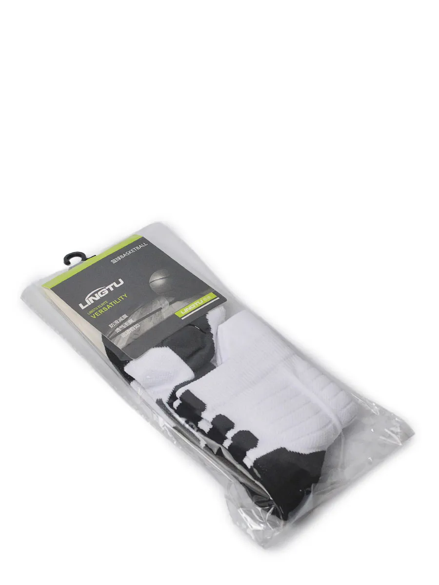 Socks - JCB - 3304 - White / Grey / Black