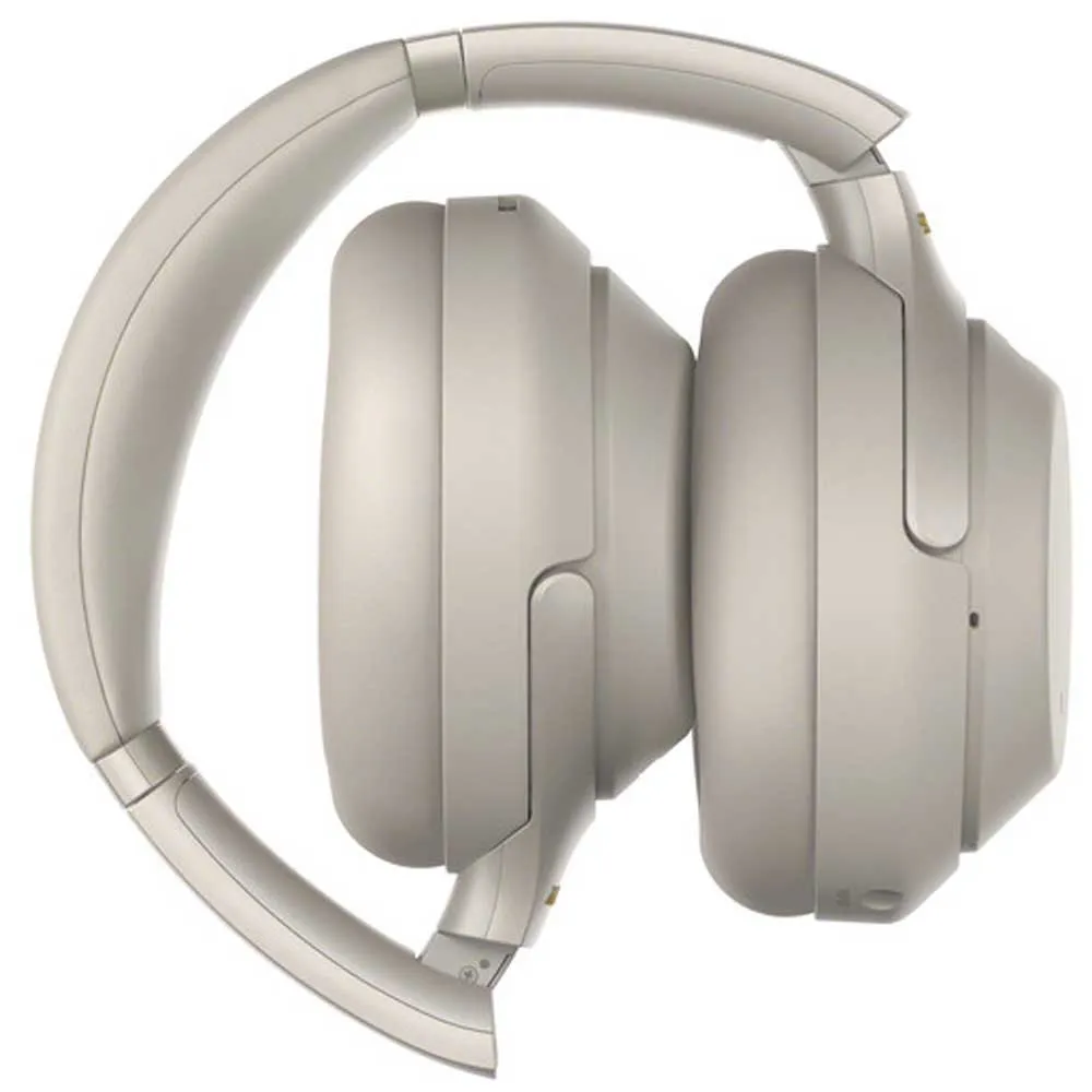 Sony WH-1000XM3 Wireless Noise-Canceling Over-Ear Headphones (SILVER) with Mic and Alexa Voice Control