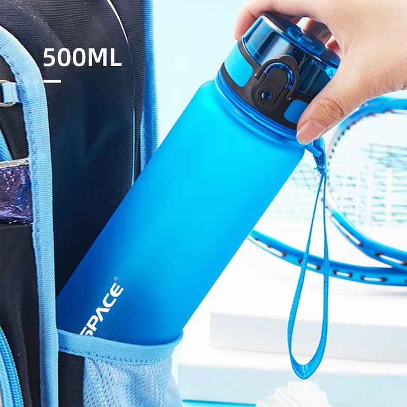 Sports Water Bottle 500/1000ML & Protein Shaker  BPA Free