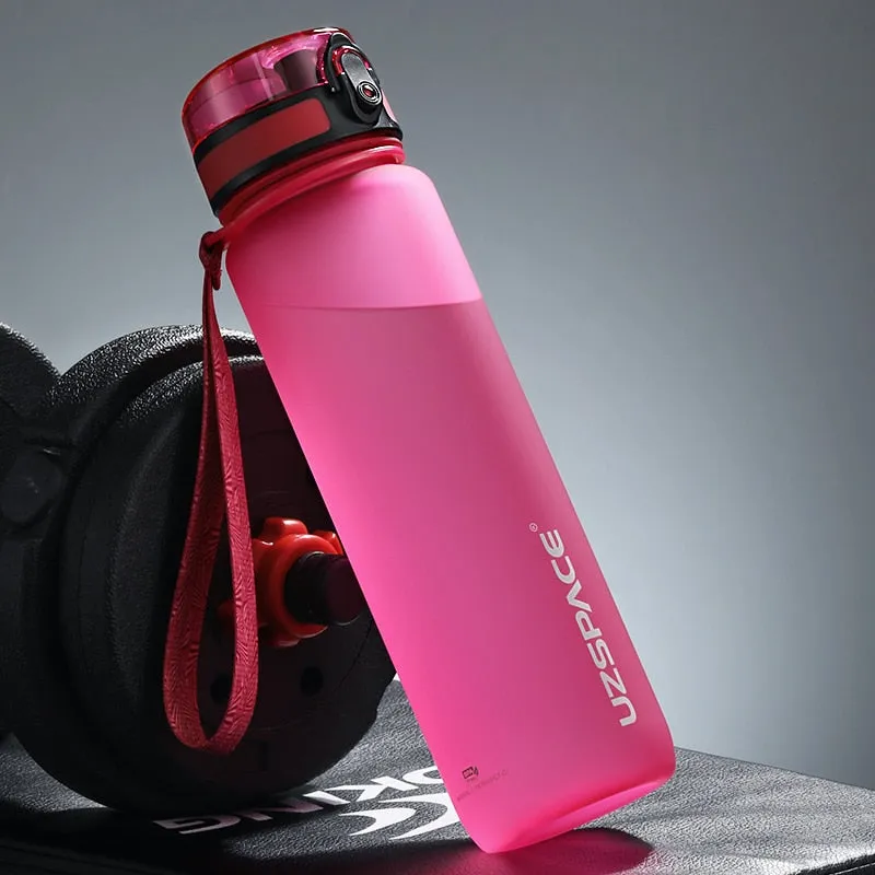 Sports Water Bottle 500/1000ML & Protein Shaker  BPA Free