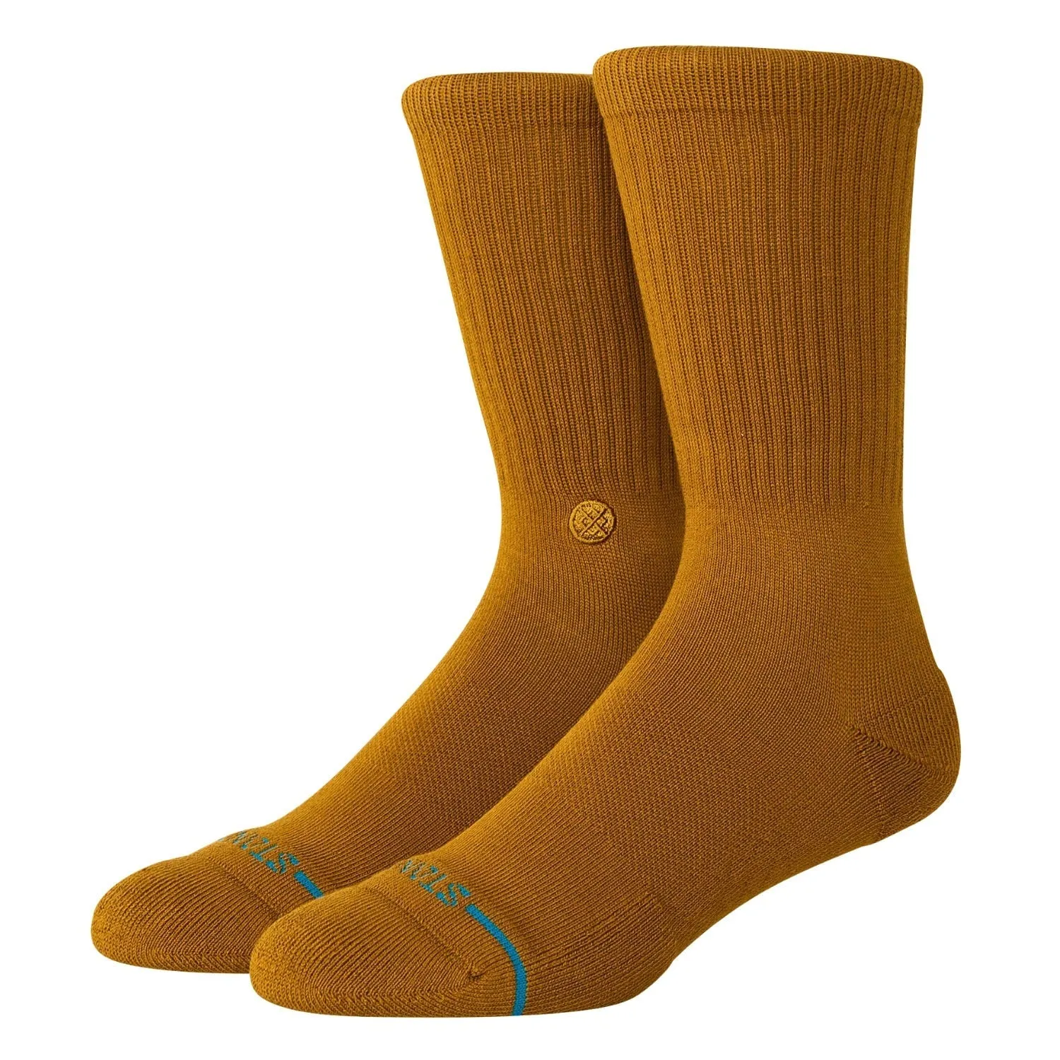 Stance Icon Socks - Gold Canvas