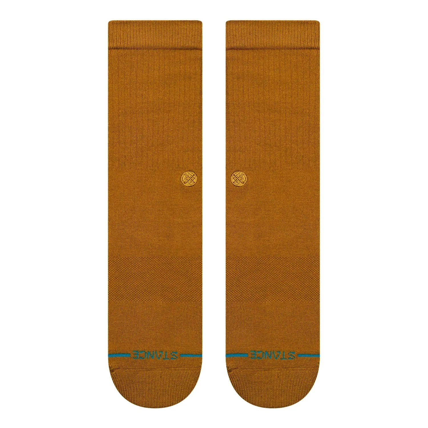 Stance Icon Socks - Gold Canvas