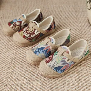 Style Round Toe Flat Bottom For Canvas Shoes