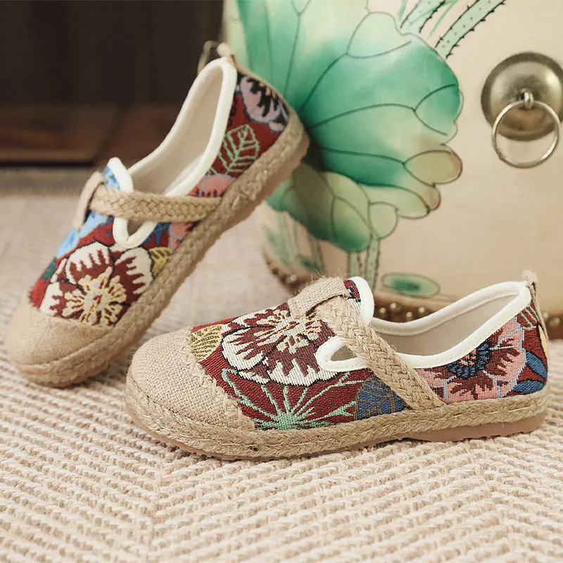 Style Round Toe Flat Bottom For Canvas Shoes