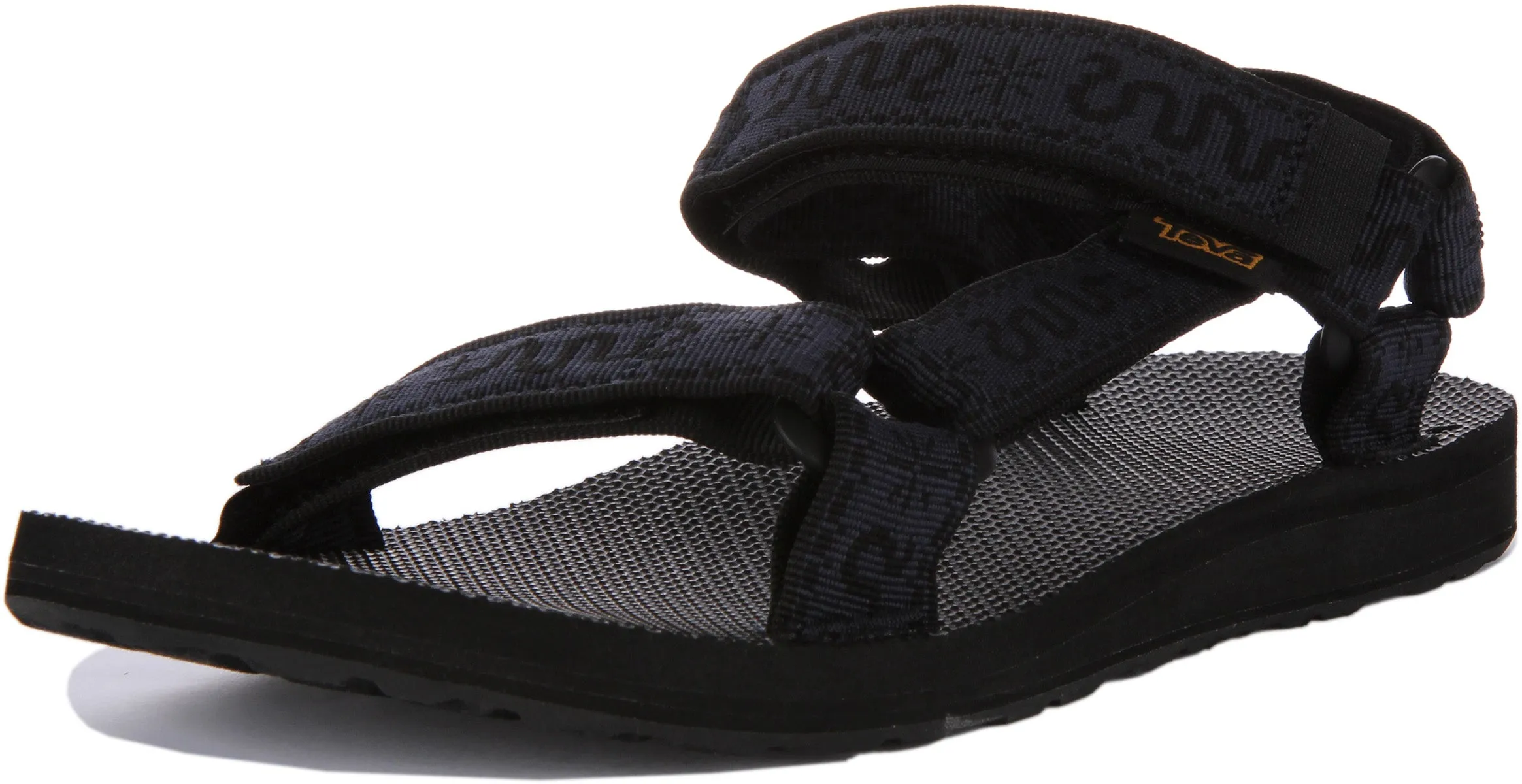 Teva Original Universal In Navy Black Snake Print