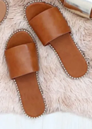 The Micah Slipper Sandal