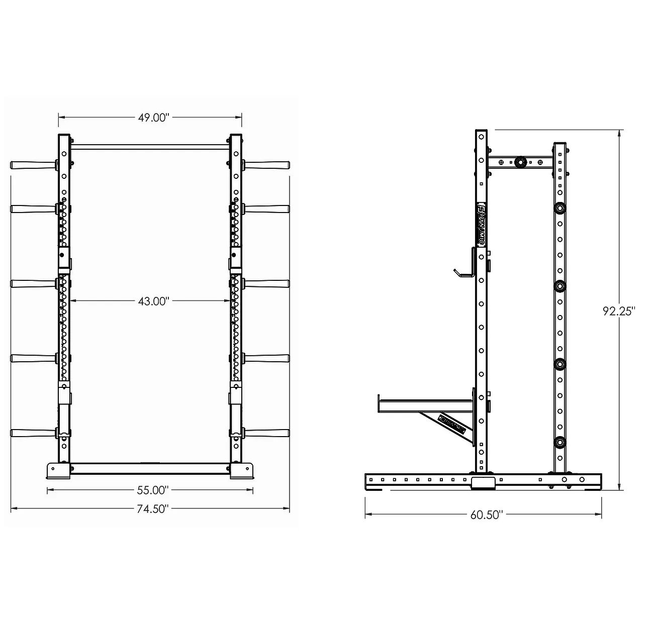 TITAN G2 HALF RACK