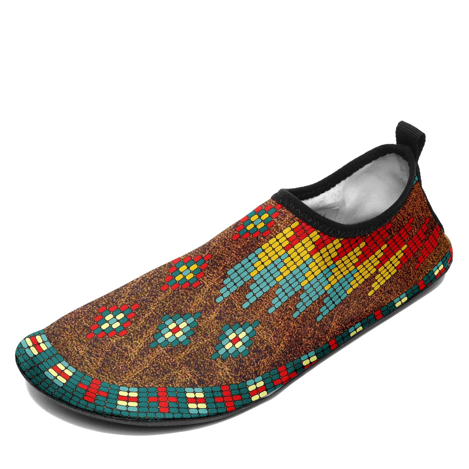 Traditional Powwow 18 Kid's Sockamoccs Slip On Shoes