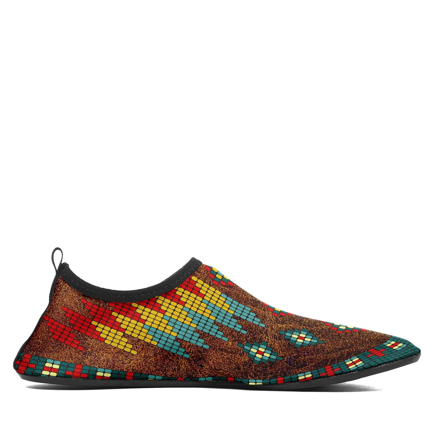 Traditional Powwow 18 Kid's Sockamoccs Slip On Shoes