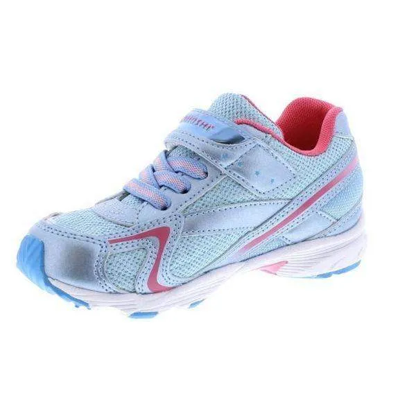 Tsukihoshi GLITZ Blue Ice Girls Running Shoes (Machine Washable)