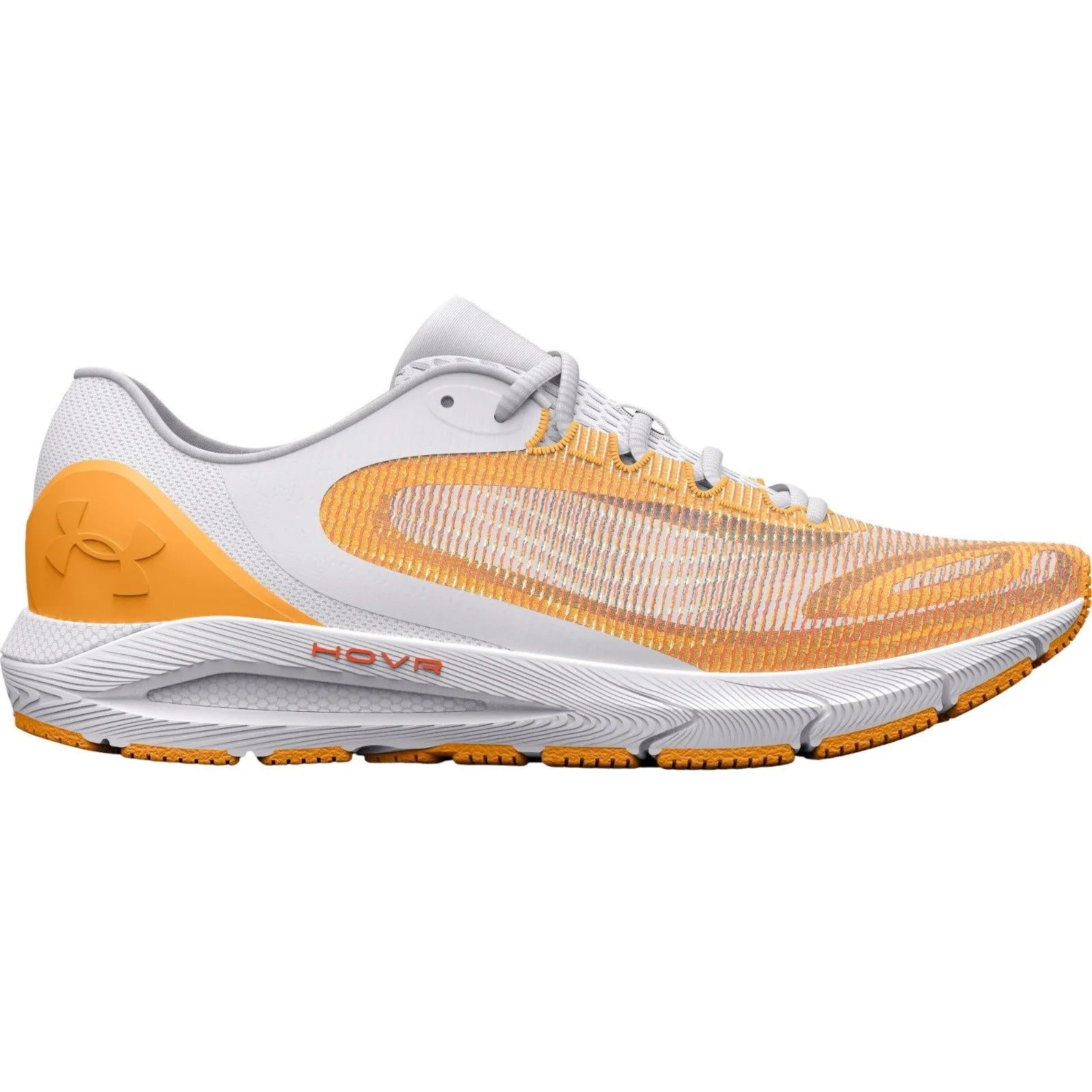 Under Armour Womens UA HOVR Sonic 5 Breeze Running Shoes - White Orange