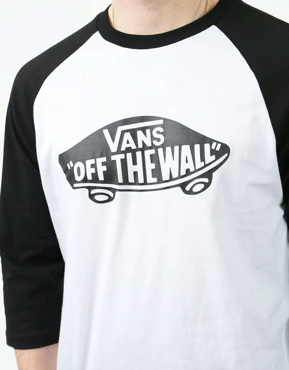 Vans OTW Raglan T-Shirt - White/Black