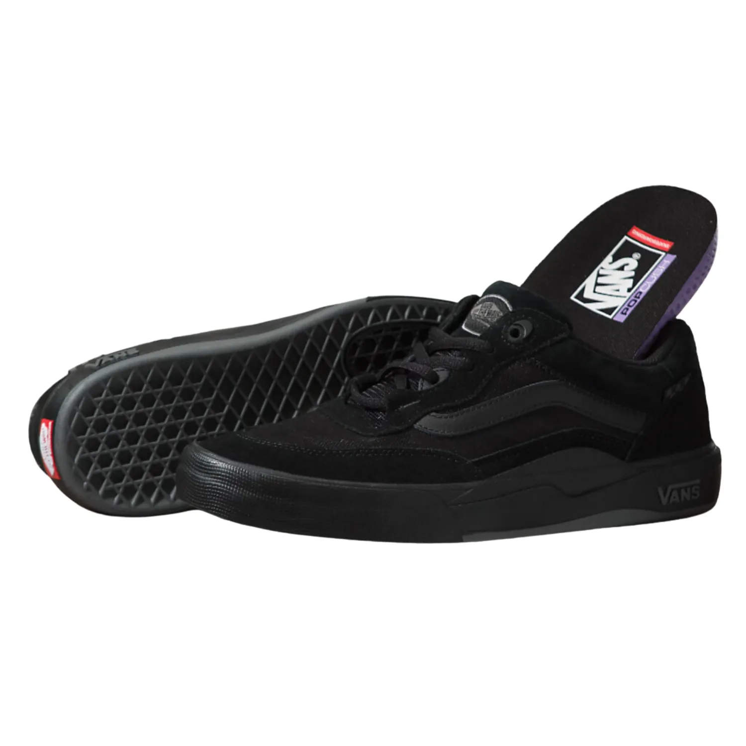 Vans Wayvee Black/Black - Men's Skate Shoes