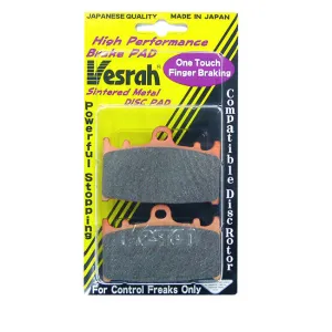 VD9025JL Sintered Metal Disc Pads Vesrah. Alt: SD9025 AX35409