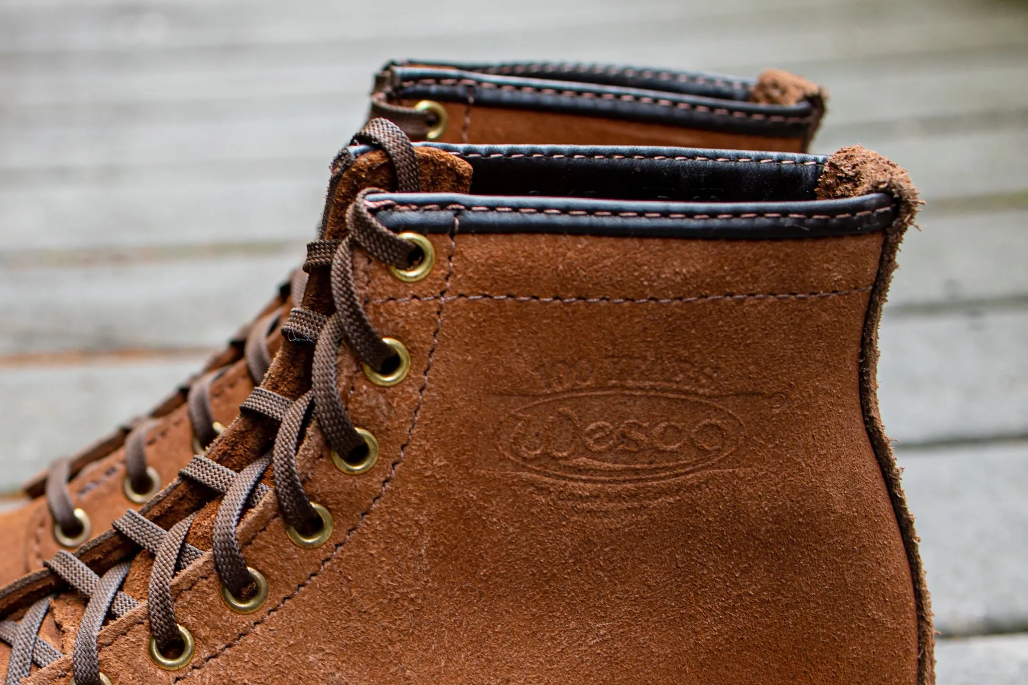 Wesco Boots Johannes - 7" Brown Oil Tan Roughout