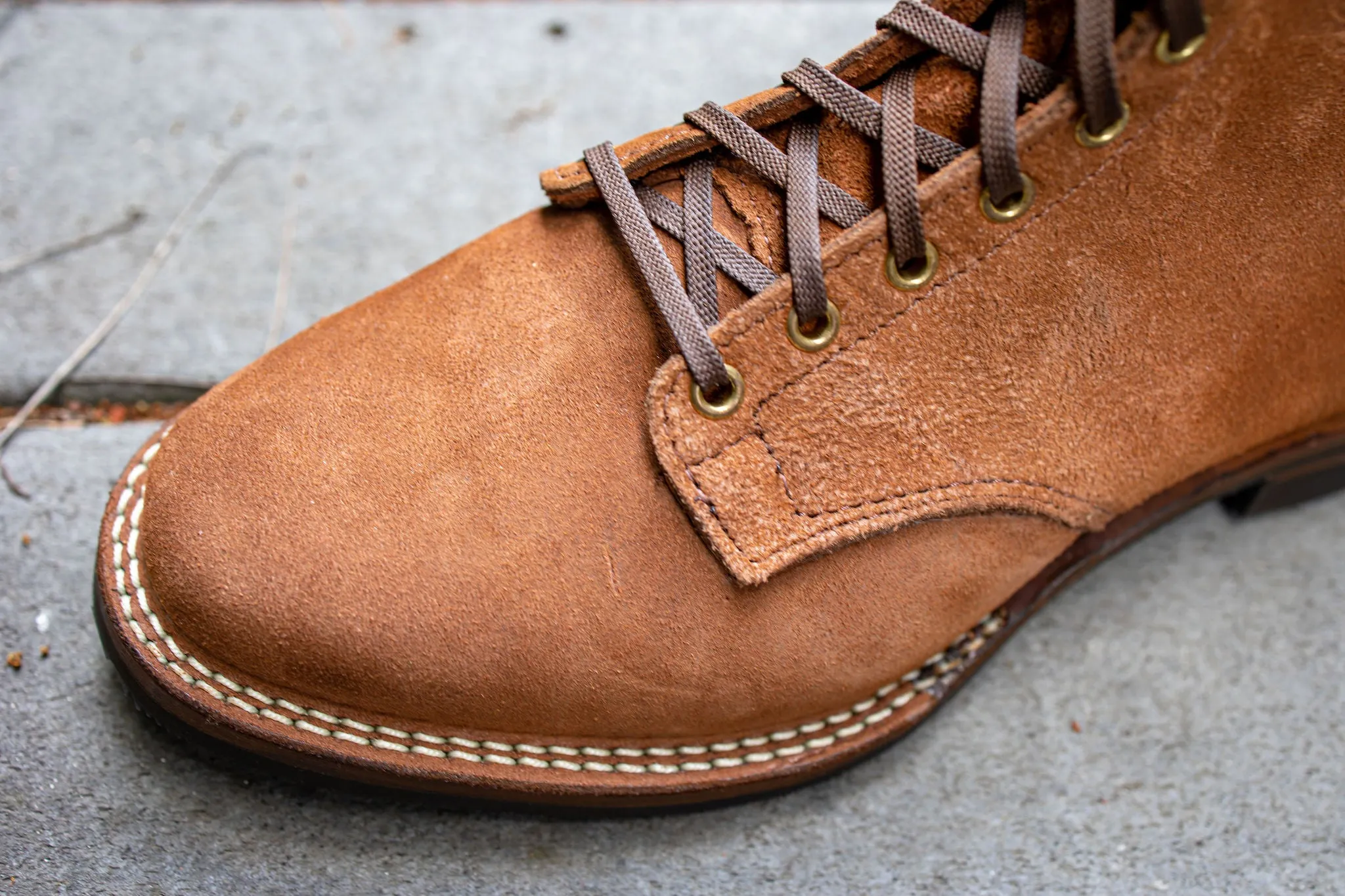 Wesco Boots Johannes - 7" Brown Oil Tan Roughout