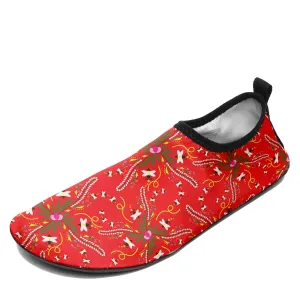 Willow Bee Cardinal Kid's Sockamoccs Slip On Shoes