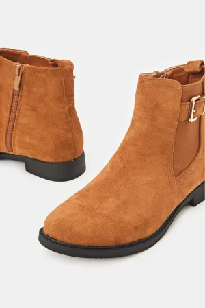 Women Taupe Boots