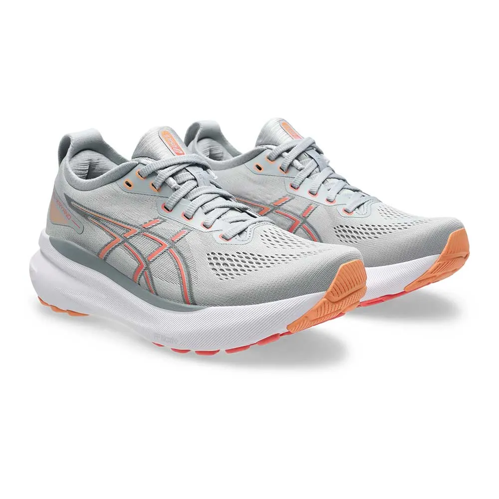 Women's Gel-Kayano 31 Running Shoe - Piedmont Grey/Papaya - Regular (B)