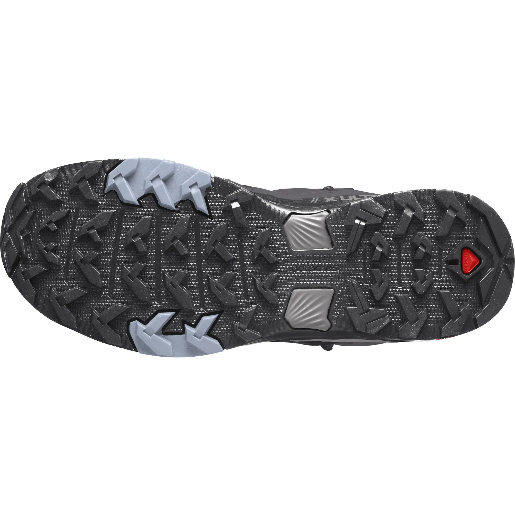 X ULTRA 4 MID GTX Women Outdoor Shoes in Magnet / Black / Zen Blue