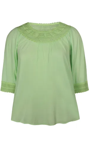 Zhenzi Nova Blouse in Green